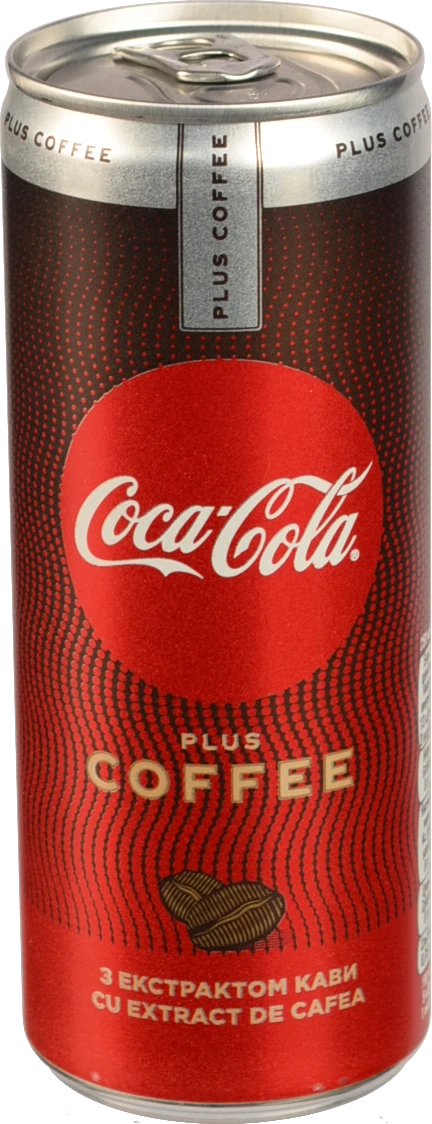 Напій безалкогольний сильногазований Plus Coffee Coca-Cola 250мл