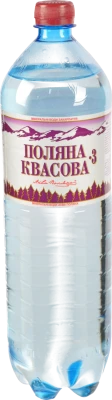 Вода мінеральна сильногазована Поляна Квасова-3 Аква Поляна п/пл 1.5л