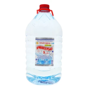 Вода мінеральна природна столова негазована Кривоозерська 9л