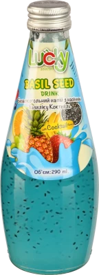 Напій Lucky 290мл тропічний коктейль з базиліком