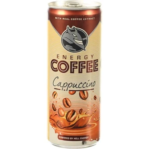 Холодна кава Hell Energy 250мл Energy Coffee Cappuccino