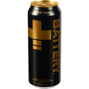 Напій енергетичний безалкогольний сильногазований Battery 500мл