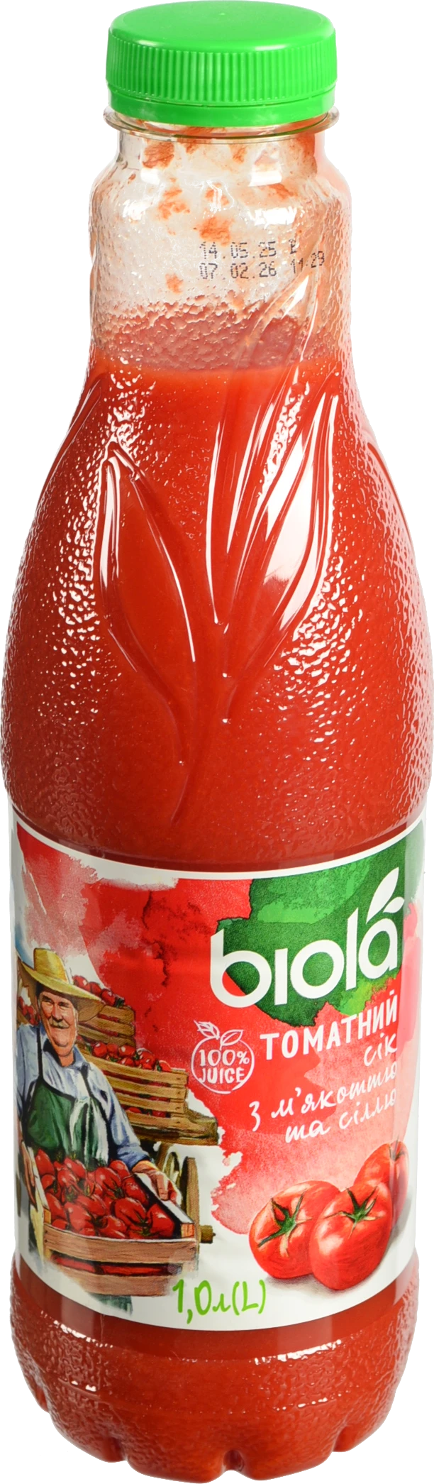 Сік томатний Biola 1л