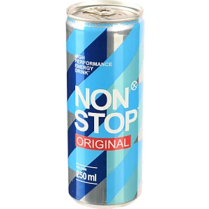 Напій енергетичний безалкогольний сильногазований Original Non Stop з/б 250мл