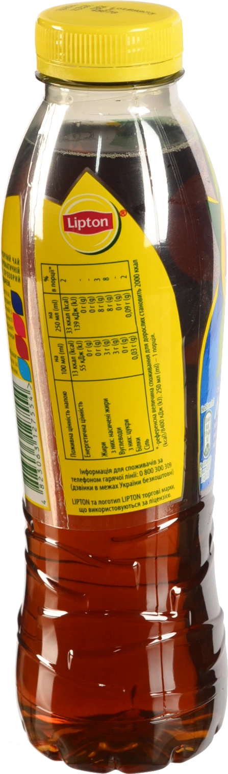 Lipton Холодний Чай Чорний з Лимоном 500 мл