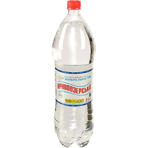 Вода мінеральна природна столова негазована Кривоозерська 2л