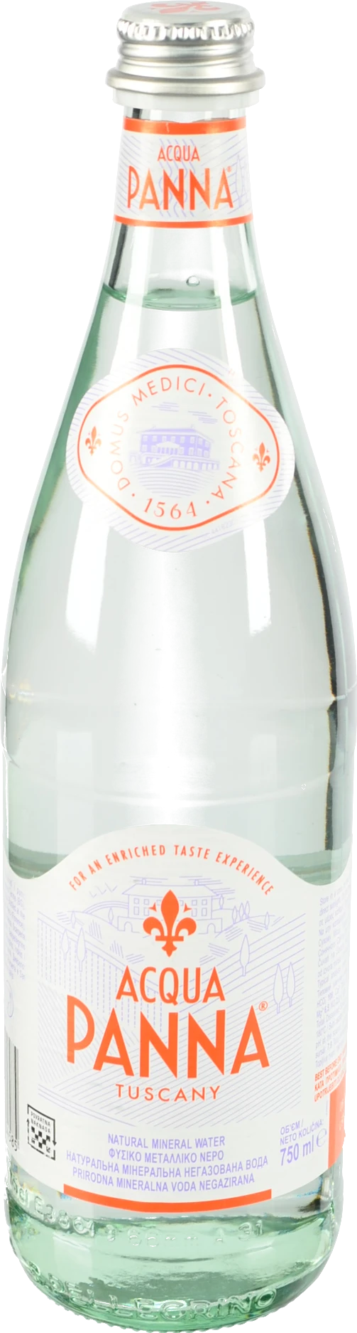 Вода Аква Панна 0.75л негазированная