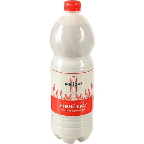 Квас Арсеніївський 1л живий хлібний