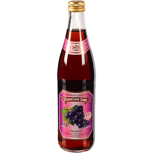 Напій безалкогольний сильногазований Крюшон Грузинський букет с/пл 0.5л