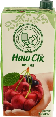 Нектар вишневий Наш сік 1.93л