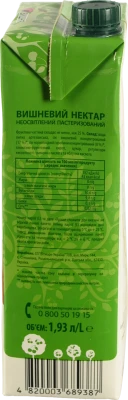 Нектар вишневий Наш сік 1.93л