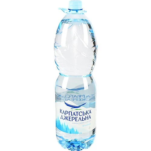Вода мінеральна негазована Карпатська Джерельна п/пл 2л