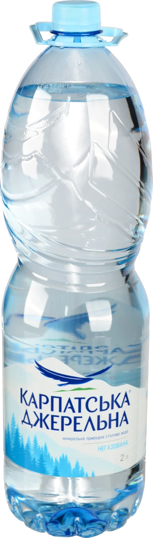 Вода мінеральна негазована Карпатська Джерельна п/пл 2л