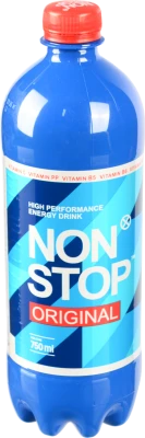 Напій енергетичний безалкогольний сильногазований Original Non Stop п/пл 0.75л
