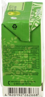 Сік освітлений відновлений Яблучний Наш сік т/п 200мл