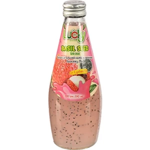Напій Lucky 290мл лічі насіння базиліка