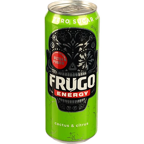 Енергетичний напій Frugo Cactus&Citrus без цукру 330 мл
