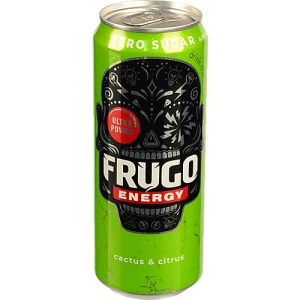 Енергетичний напій Frugo Cactus&Citrus без цукру 330 мл