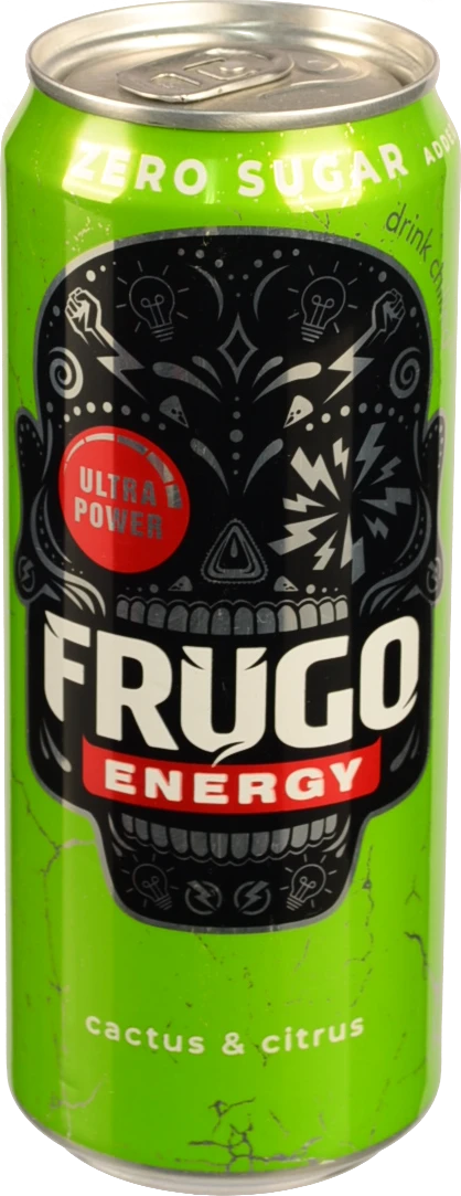 Енергетичний напій Frugo Cactus&Citrus без цукру 330 мл