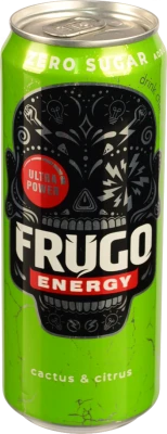 Енергетичний напій Frugo Cactus&Citrus без цукру 330 мл