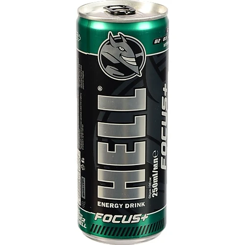 Напій енергетичний безалкогольний газований Strong Focus Hell з/б 250мл