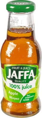 Сік яблучний освітлений Jaffa скляна пляшка 0.25л