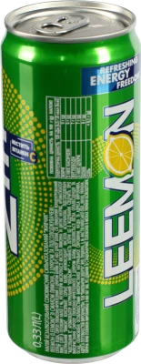 Напій безалкогольний сильногазований Leemon Живчик з/б 0.33л
