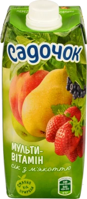 Нектар з м'якоттю Мультивітамін Садочок 500мл