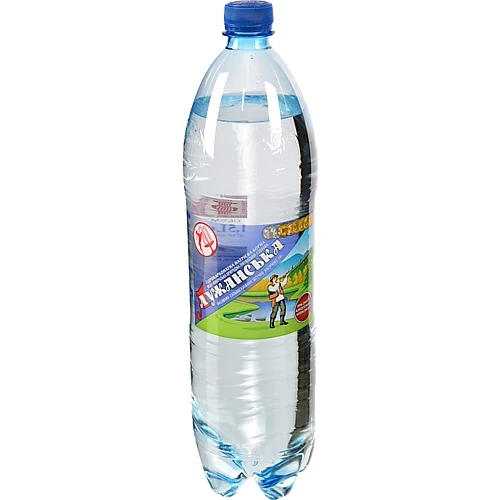 Вода мінеральна сильногазована Лужанська п/пл 1.5л