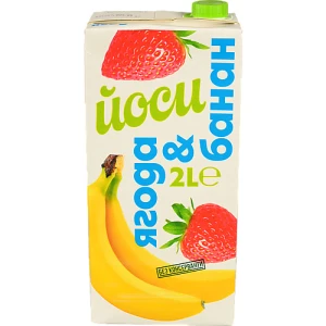 Напій Yoocy 2л банан полуниця