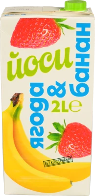 Напій Yoocy 2л банан полуниця