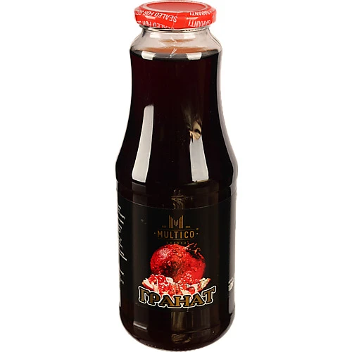 Сiк Мultico 1л гранатовий 100%