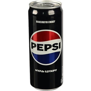 Напій безалкогольний сильногазований без цукру Max Pepsi 330 мл