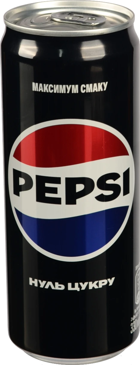 Напій безалкогольний сильногазований без цукру Max Pepsi 330 мл