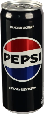 Напій безалкогольний сильногазований без цукру Max Pepsi 330 мл