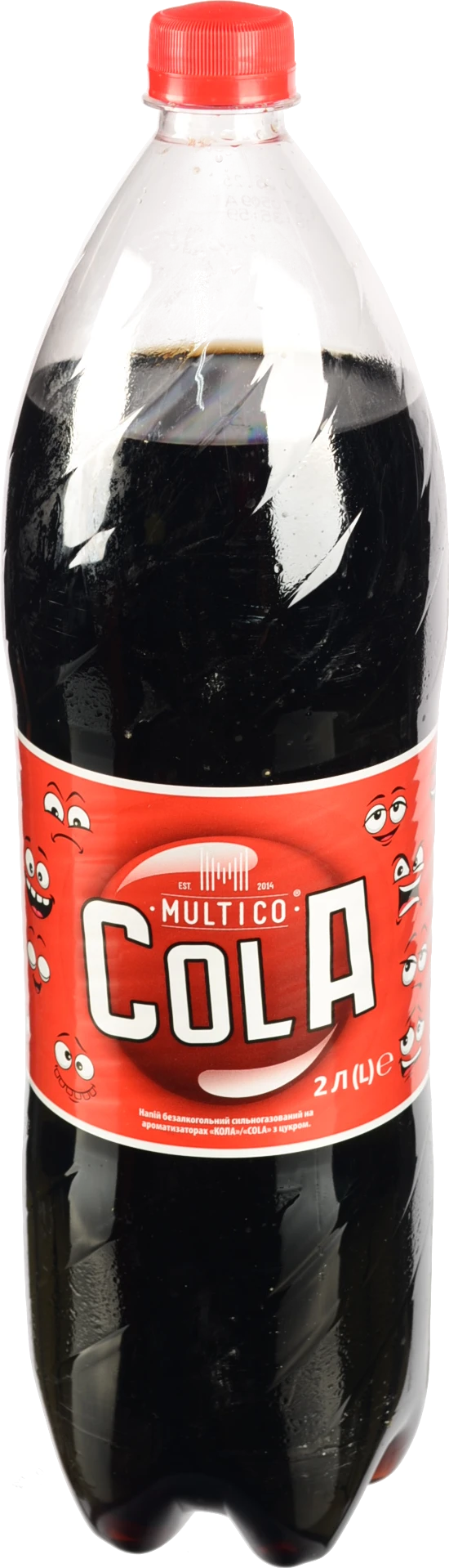 Напій Multico Cola 2л сильногазований