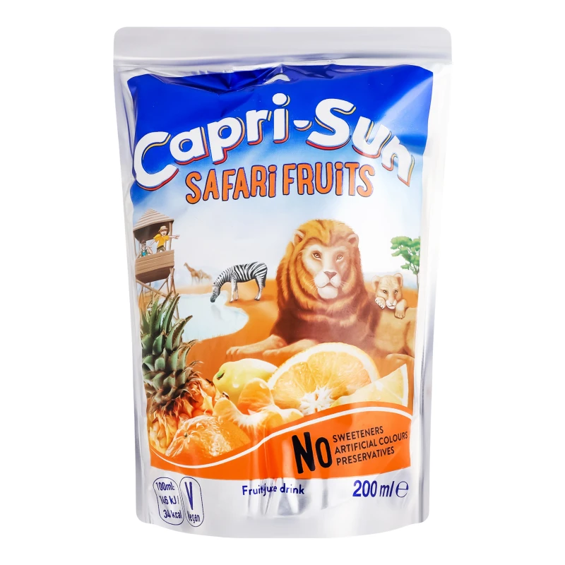 Напій соковмісний Safari fruits Capri-Sun 200мл