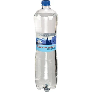 Вода Fine Waters 1.5л Закарпаття сильногазована мінеральна