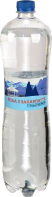 Вода Fine Waters 1.5л Закарпаття сильногазована мінеральна