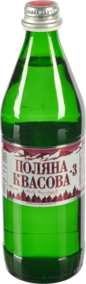 Вода мінеральна сильногазована Поляна Квасова-3 Аква Поляна с/пл 0.5л