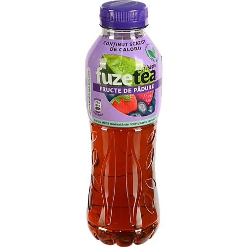 Чай холодний чорний зі смаком лісових ягід Fuzetea 500мл