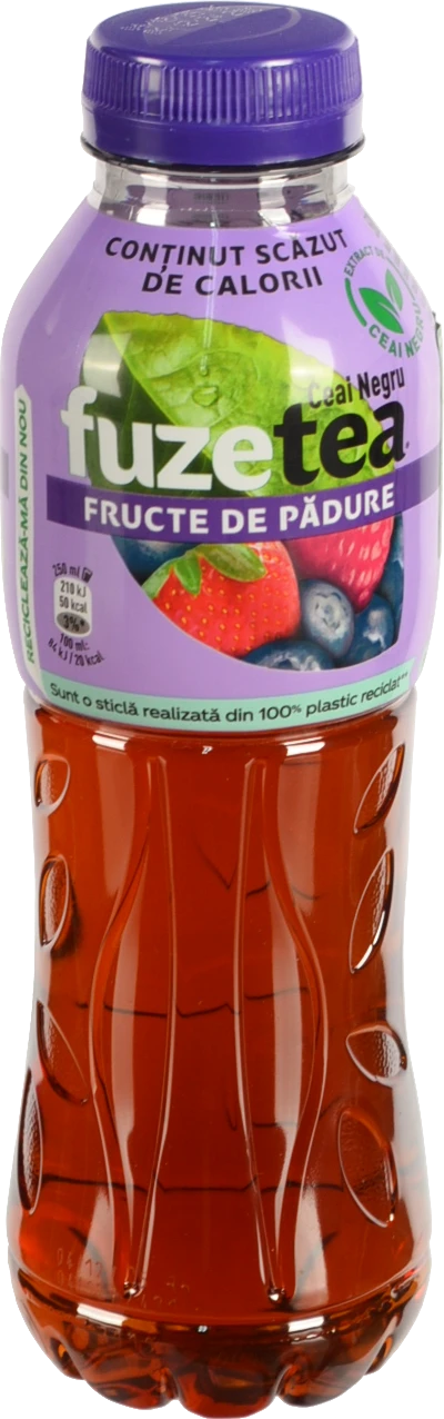 Чай холодний чорний зі смаком лісових ягід Fuzetea 500мл