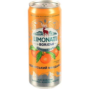 Лимонад Borjomi Limonati 0.330л Аджарський мандарин