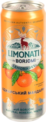 Лимонад Borjomi Limonati 0.330л Аджарський мандарин