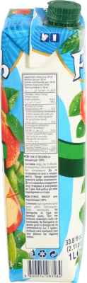 Сік Fresh 1л яблучний т.п.