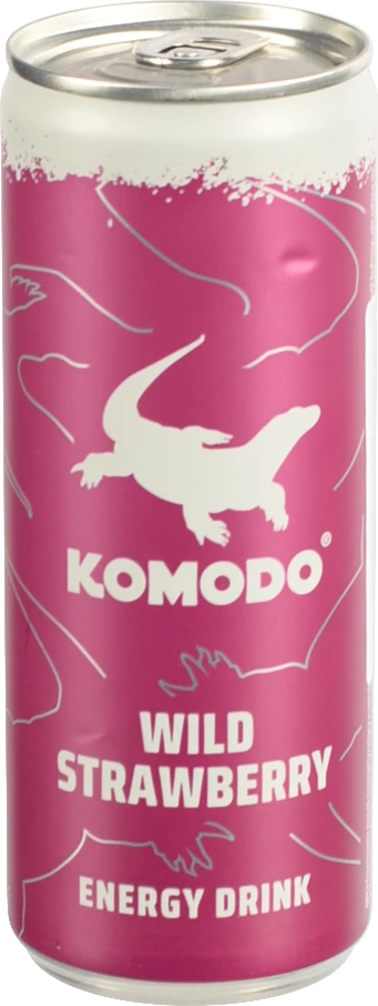 Енергетичний напій Komodo 0.25л дика полуниця