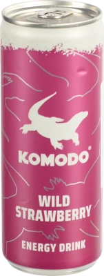 Енергетичний напій Komodo 0.25л дика полуниця