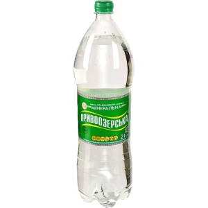 Вода Кривоозерська 2л слабогазована