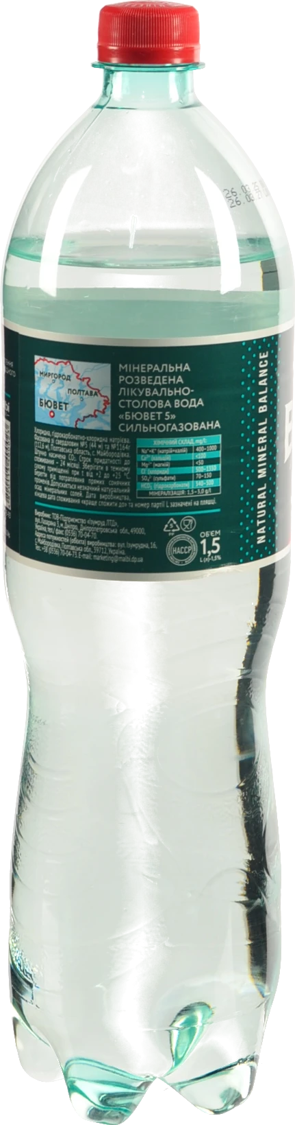 Вода Buvette №5 1.5л