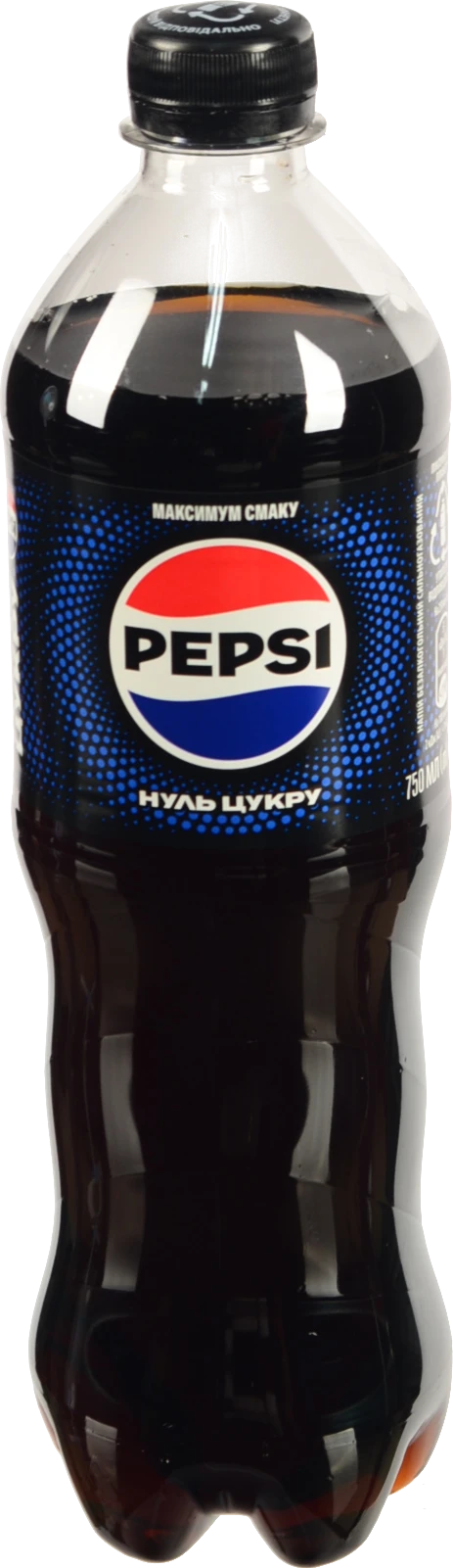 Вода Пепсі-кола 0.75л блек